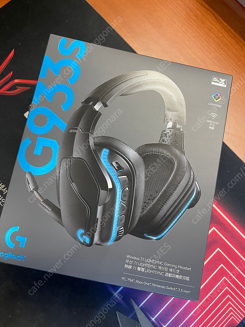 미사용 로지텍 g933s | 키보드/마우스/스피커 | 중고나라