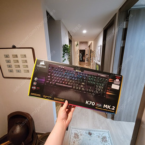 커세어 K70 RGB MK2 적축팝니다