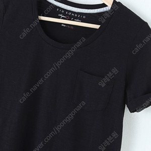 W(S) 지오송지오 반팔 티셔츠 폴리 놈코어 블랙