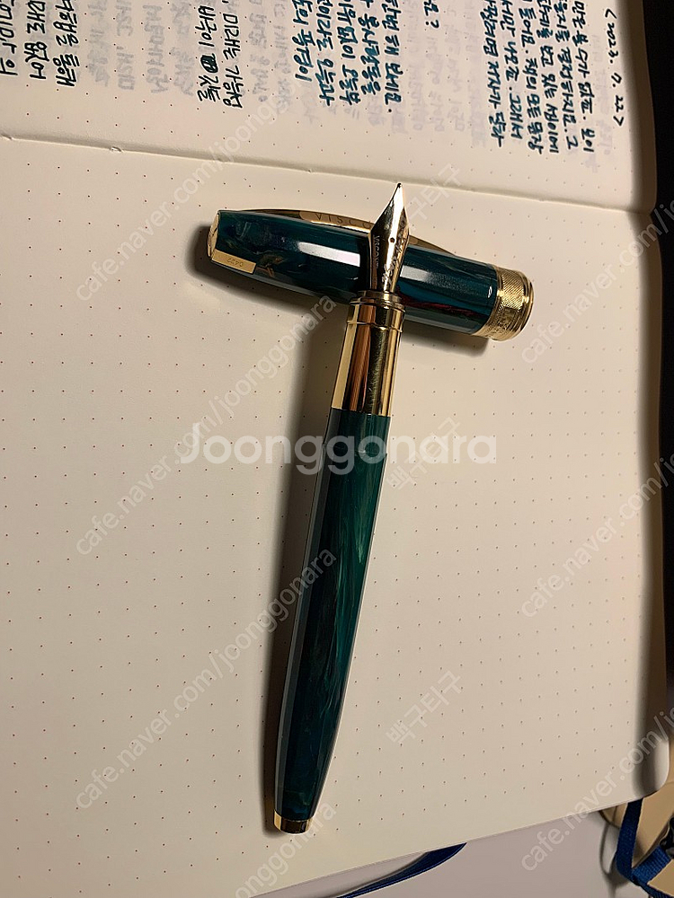 비스콘티 만년필 반고흐 M닙--0
