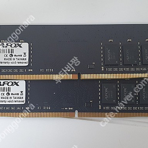 AFOX 4G DDR4 2666 램 2장