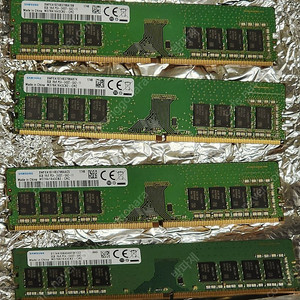 삼성램 DDR4 2400 / 19200 32GB (8x4) 팝니다