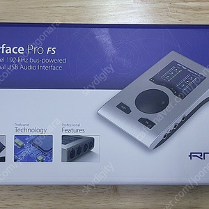 rme babyface pro fs 베이비페이스 프로 fs 오디오인터페이스