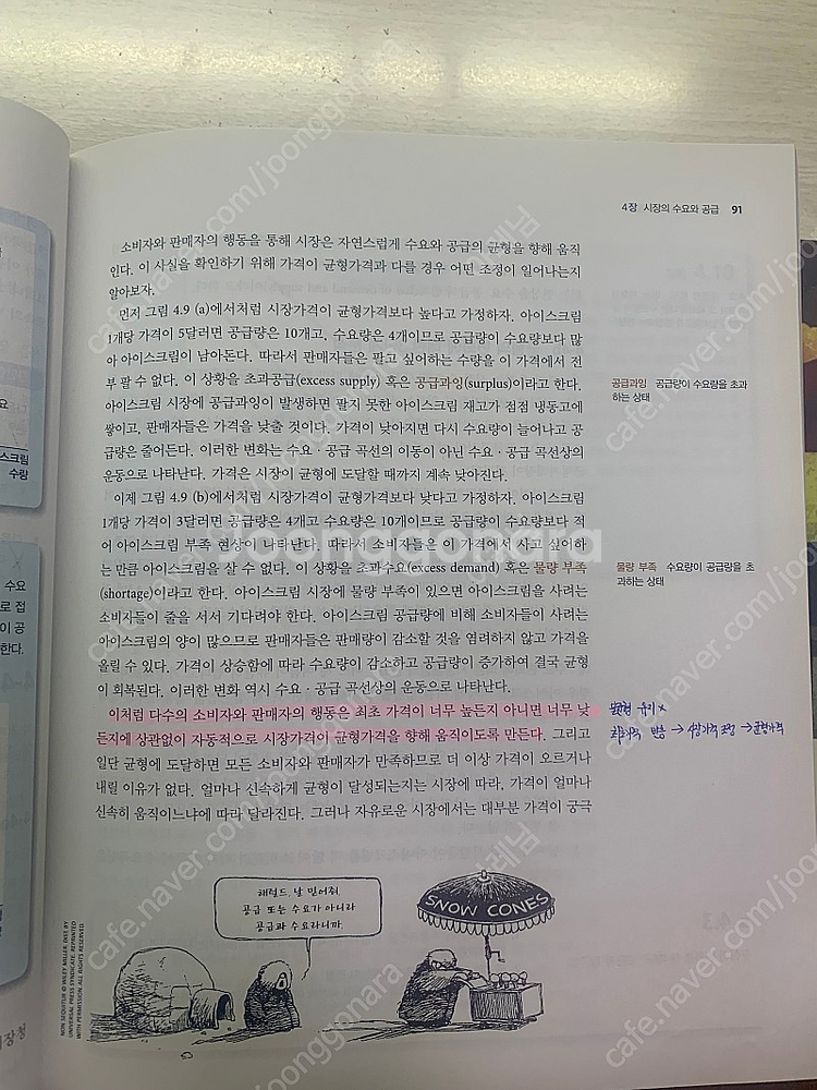 맨큐의 경제학, 시그마프레스 미시경제학, 문제풀며 정리...--3