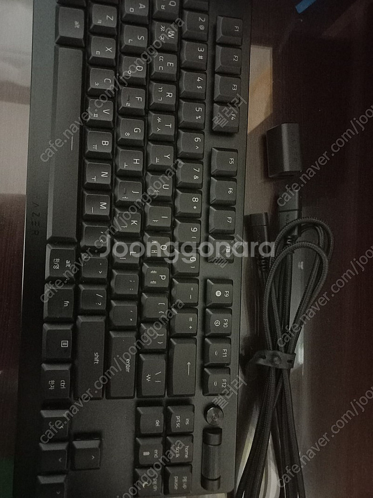 레이저 데스스토커 무선 게이밍 키보드 팝니다.--2