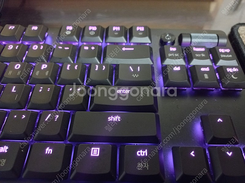 레이저 데스스토커 무선 게이밍 키보드 팝니다.--5