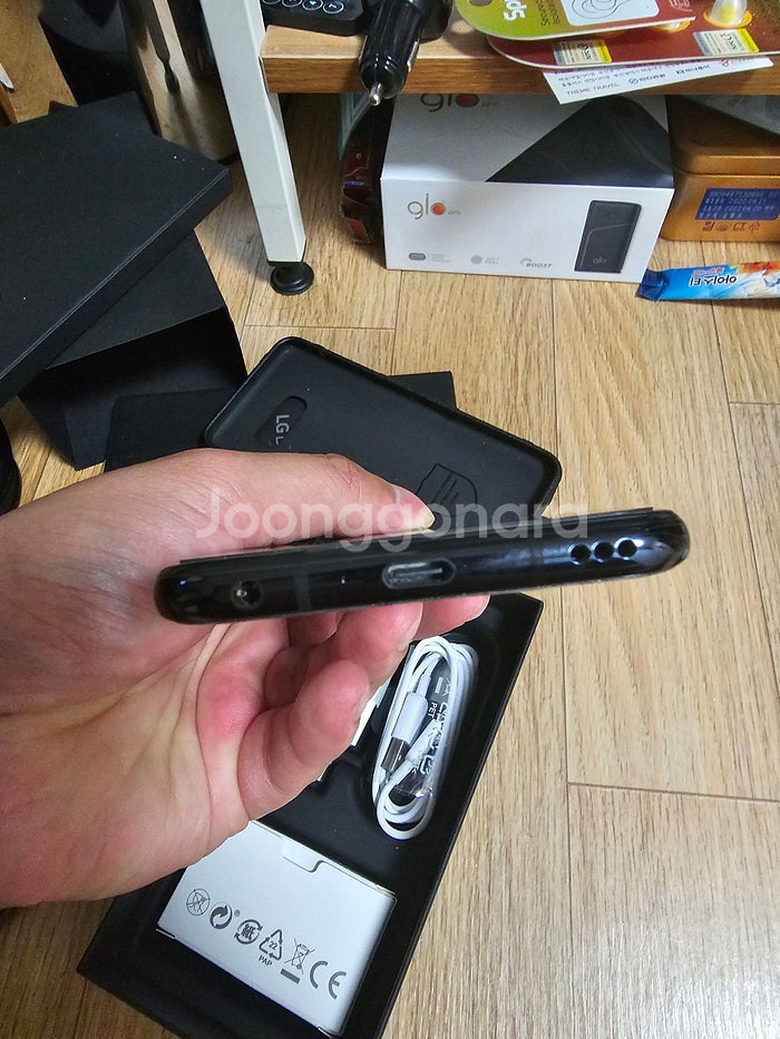부산 SKT 향 LG V50S 풀박스 팝니다. 듀얼 포...--4