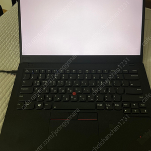 thinkpad x1 carbon 6th gen 씽크패드 x1 카본 6세대 cto lte 판매합니다