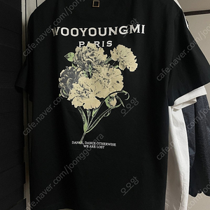 우영미 플라워 블랙 21ss