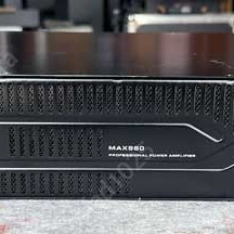 PHONIC 파워앰프 MAX860 (300W x 2) 팝니다.