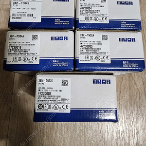 LS-PLC(XBM-DS32S,XBE-DC32A,XBF-RD04A,XBE-TN32A)미사용품 판매합니다.