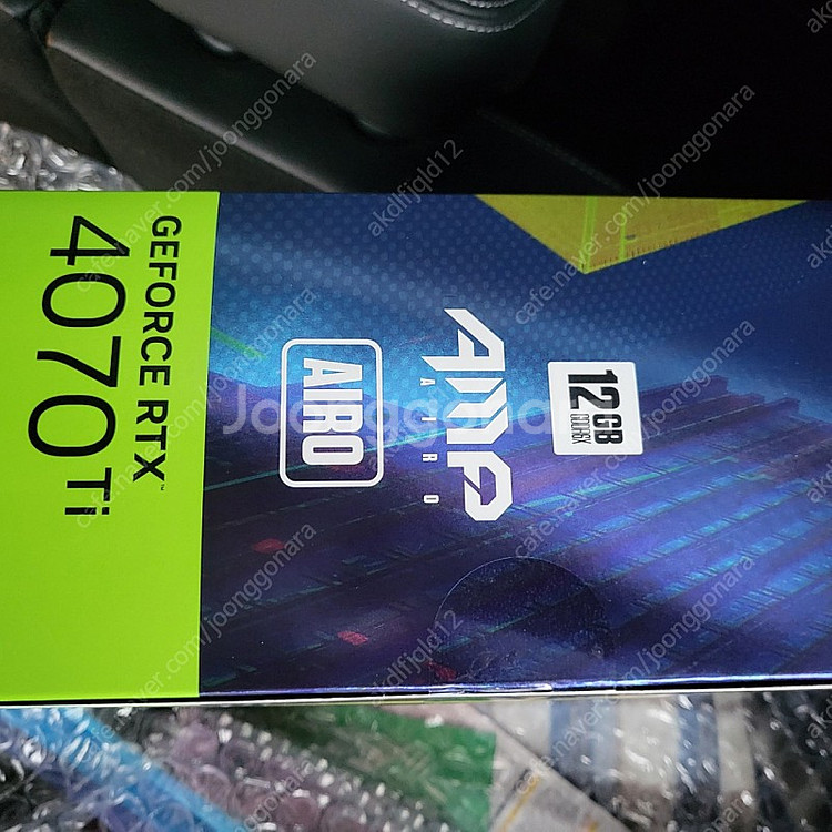 조탁 그래픽카드RTX 4070 TI 미개봉팝니다.--2