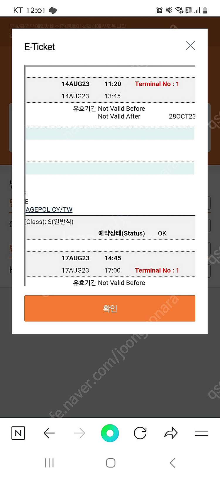 오키나와 항공 특가 2인 8월 14~17일--1