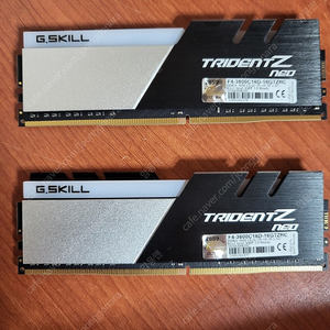 G.skill ddr4 3600 CL 16 8GB*2 판매합니다.