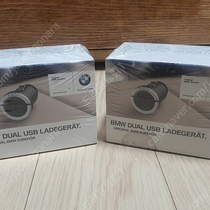 BMW DUAL USB CHARGER / 듀얼 USB 충전기 / 미개봉 신품 / BMW KOREA / 정품 / 가격인하 / 총 수량 2개