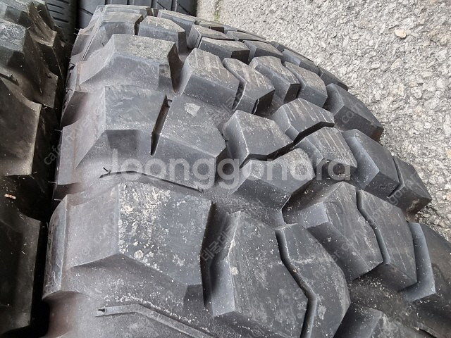 BF 굿리치 MT 255 75 17 타이어 5짝 팝니다--5