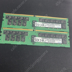 ddr4 32g pc4-5600 REG ECC 램 두개 팝니다.