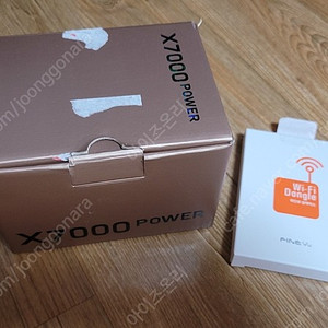 파인뷰 x7000 power + gps + wifi 동글