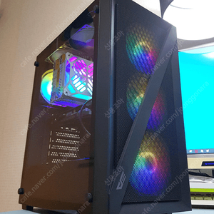 신품급 darkFlash DK260 Air MESH 블랙 PC케이스 판매합니다. [부산 직거래만 가능]