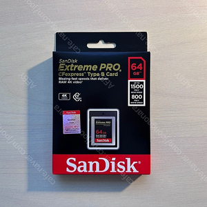 [SANDISK] CF Express B 64GB 미개봉 판매합니다.