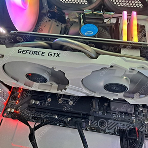 그래픽카드 갤럭시 지포스 gtx 1060 6g 개간지 화이트