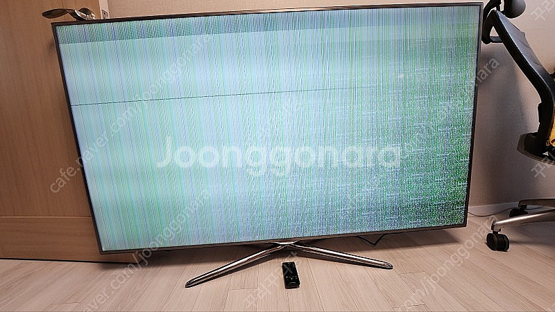 고장난 삼성 65인치 스마트 TV 팝니다--3