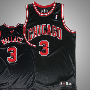 NBA Chicago Bulls #3 Ben Wallace Authentics농구져지 정품adidas 52(115-120) (무료배송)