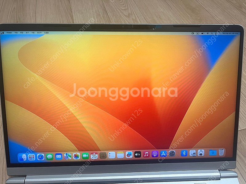 한성 TFX245S (해킨토시되있는 노트북)--0