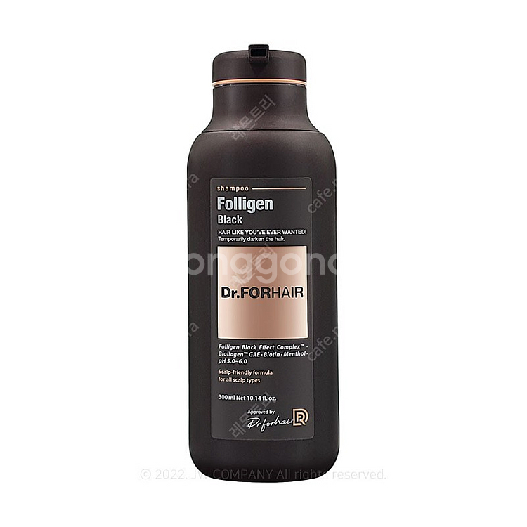 닥터포헤어 블랙샴푸 폴리젠 장윤정샴푸 300ml--0