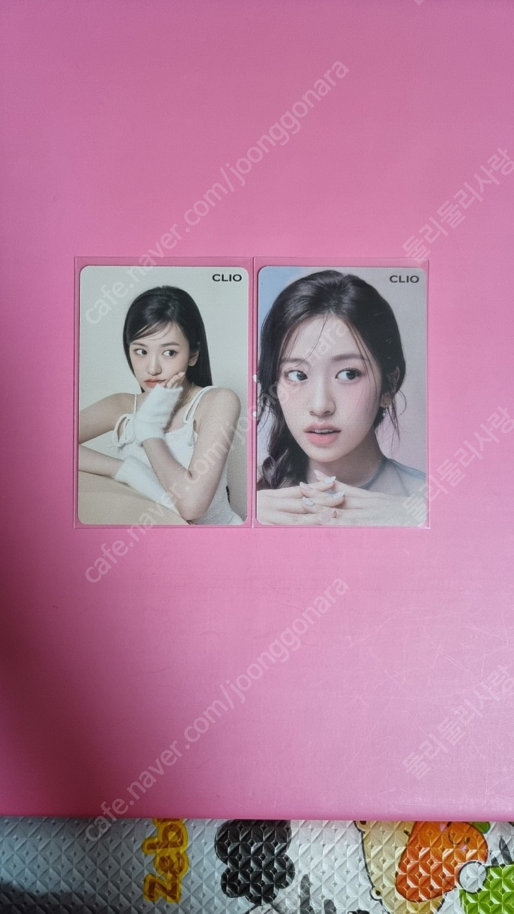 아이브 안유진 클리오 양면 포카 C와 D세트 이미지
