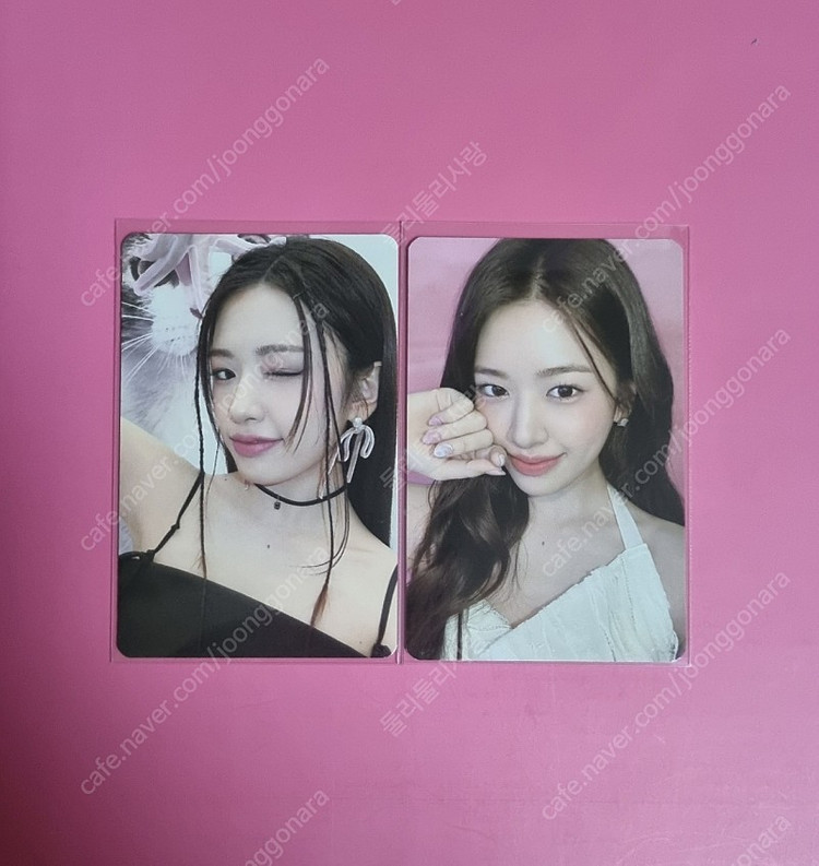 아이브 안유진 클리오 양면 포카 C와 D세트 이미지