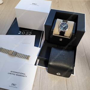 IWC 파일럿 36 청판 (마크, 파일럿, 오메가, 택태그호이어)