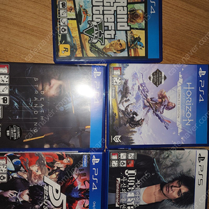 ps4,ps5 게임 5장 일괄 싸게 팝니다 4.2택포입니다