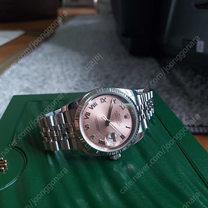 [가격인하]로렉스 정품 데잇저스트 116234 화이트골드 베젤 36mm 풀셋 rolex