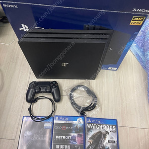 PS4 프로 7017B 1테라 (1TB) 본체셋트