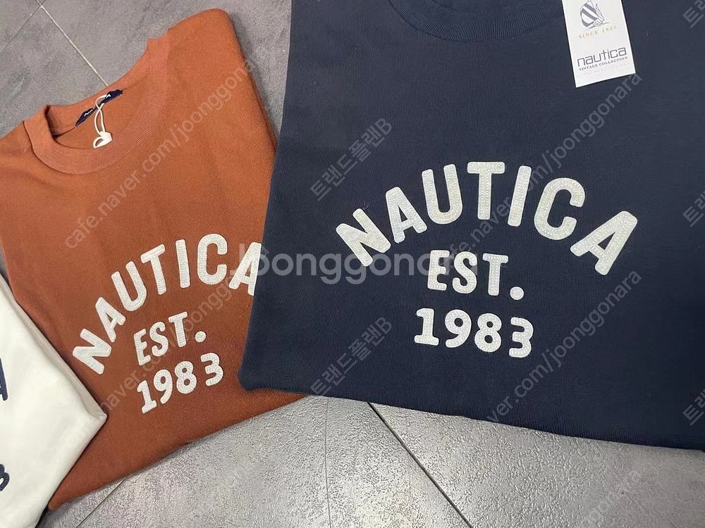 NAUTICA 23ss 1983 오버핏 티셔츠 남성의류 중고나라