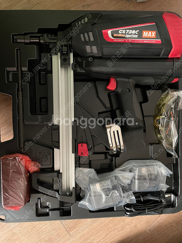 맥스 가스타정기 타정총 새제품 신형 MAX GS738 ...--2