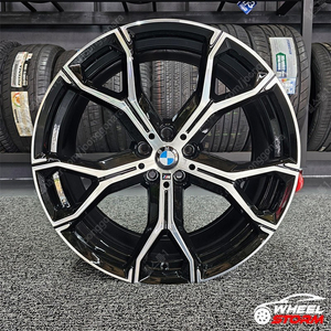 [판매] BMW X6M 21인치휠 순정휠 휠복원 X6휠 bmw휠 741M 블랙컷팅 용인휠 용인순정휠 순정휠전문