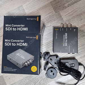 블랙매직 미니컨버터 SDI TO HDMI. 21만원