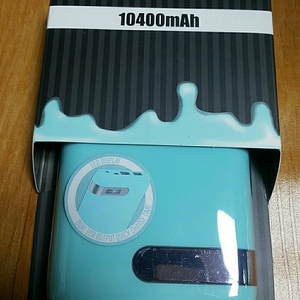 보조배터리 보조베터리 10400mAh 새상품 11000원