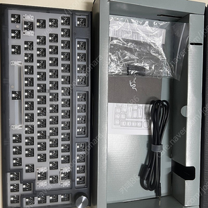 FL Esports MK750 베어본 키보드 블랙반투명 커스텀 키보드 6만원 팝니다