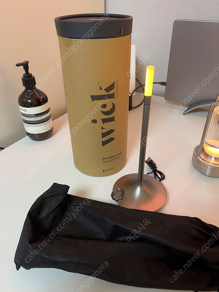 윅랜턴 (wick 랜턴) 정품 그라파이트 팝니다.--4