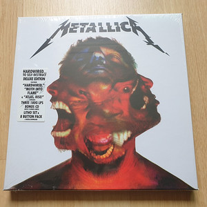 Metallica 메탈리카 - Hardwired to self 3 LP BOX 미개봉 판매합니다.