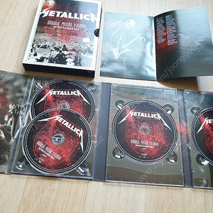 METALLICA 메탈리카 - (LIVE 2CD, 2DVD) Orgullo Pasion Y Gloria: Tres Noches En Mexico 박스셋 판매합니다.