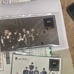 BTS초일봉투 멕시멈카드 기념우표