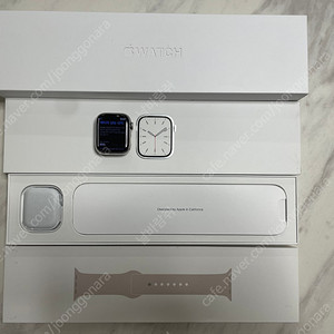 애플워치 7 스테인리스 실버 41mm