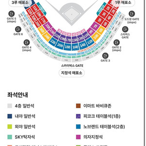 7/30(일) SSG 랜더스 vs 한화 이글스 라이브존 2연석 정가 양도합니다