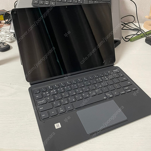 갤럭시탭 S7 128기가 셀룰러 블랙 + 정품 키보드 커버