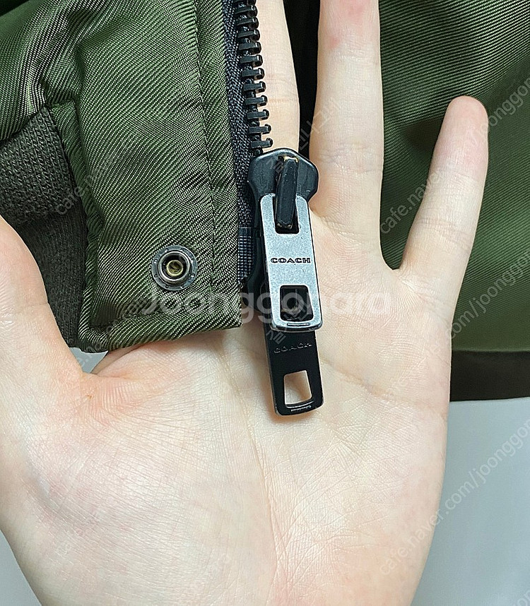 코치 15f/w surplus ma-1 항공점퍼 이수혁...--2