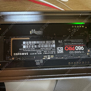 삼성SSD 980PRO NVME M.2 2TB 팝니다